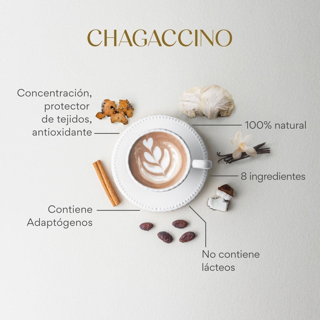 Chagaccino | 900 gr | 272 porciones