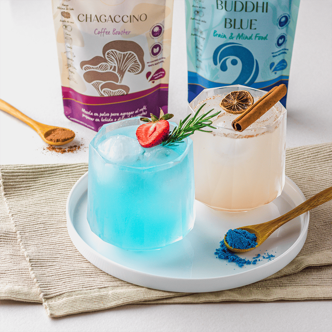 Combo SUPER brain (Chagaccino + Buddhi Blue)