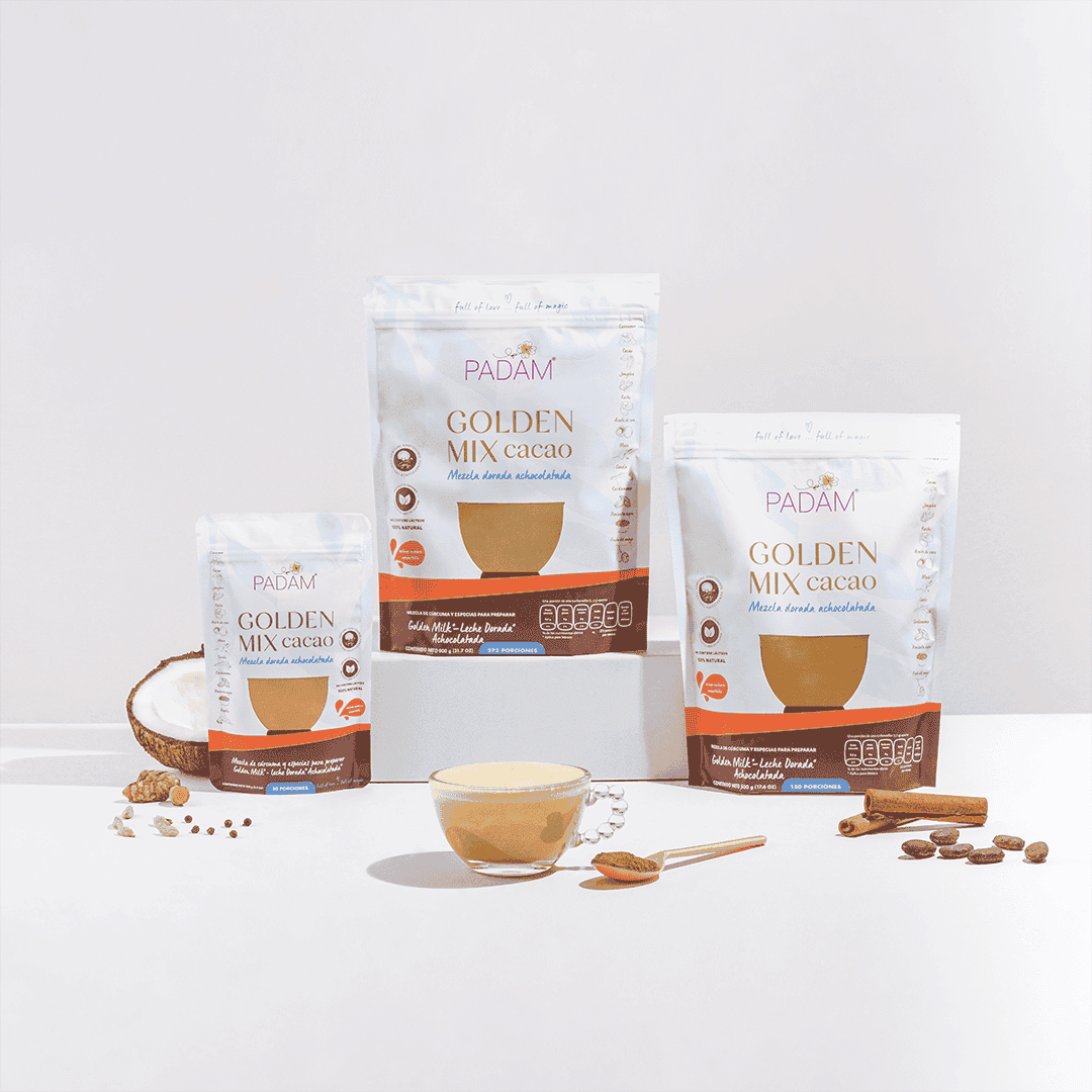 Golden Milk Cacao | 900 gr | 272 porciones