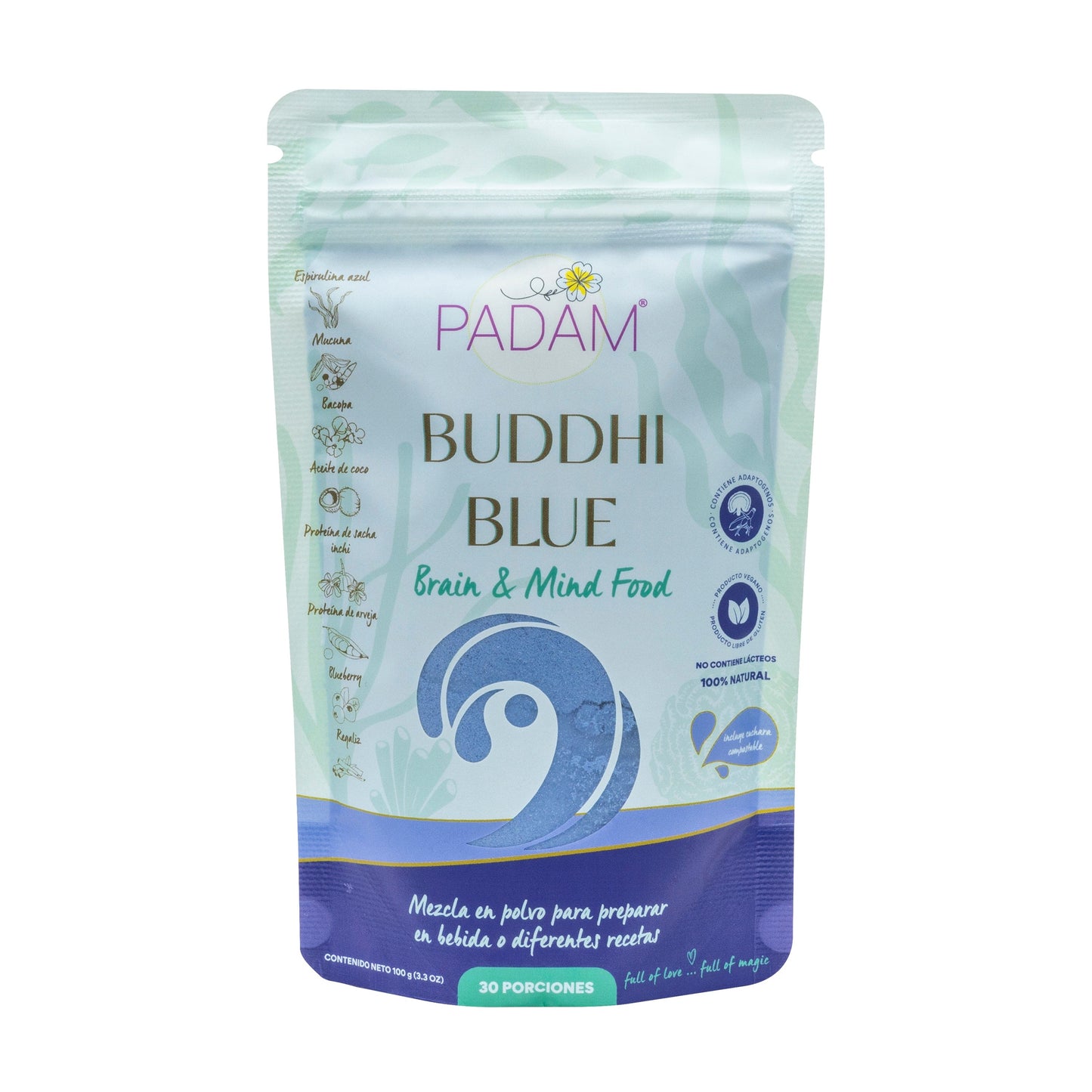 Buddhi Blue | 100 gr | 30 porciones
